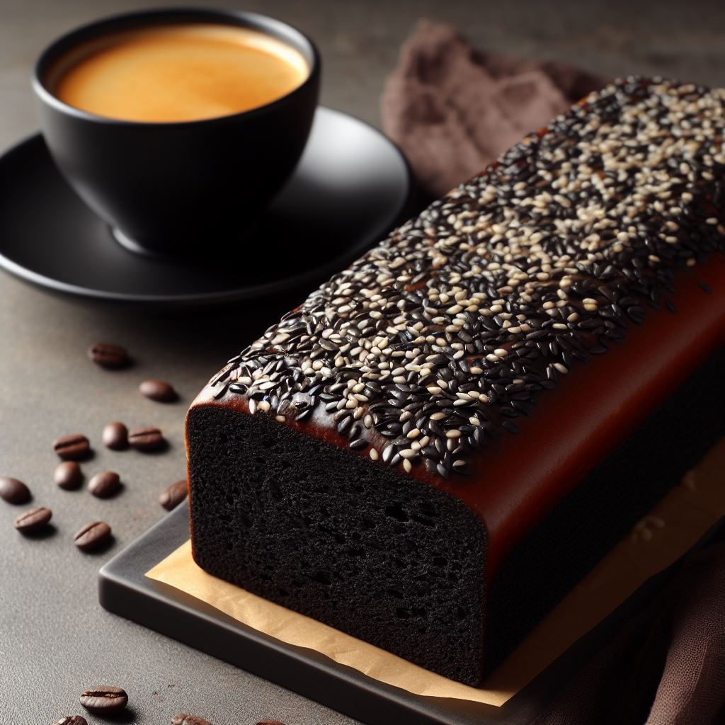 Le Cake au Sésame Noir